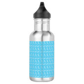 Bouteille D'eau Lettre initiale A, Aqua Blue (Droite)