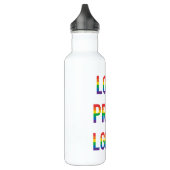 BOUTEILLE D'EAU LGBTQ (Gauche)