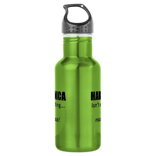 Bouteille D'eau L'harmonisation n'est pas tout (Dos)