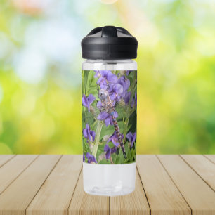 Bouteille D'eau Libellule Darner aux Yeux Bleus sur Fleur