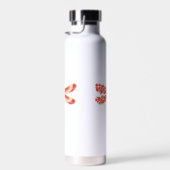 Bouteille D'eau libellule de fleurs avec sakura de bijoux (Plage)