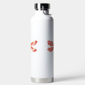 Bouteille D'eau libellule de fleurs avec sakura de bijoux (Droite)