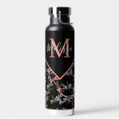 Bouteille D'eau libellules colorées personnalisées (Gauche)