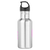 Bouteille D'eau Liberté de mariée rose (Dos)