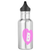 Bouteille D'eau Liberté de mariée rose (Gauche)