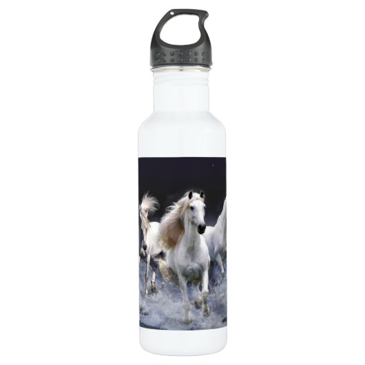 Bouteille D'eau Liberté mystique Bottleworks de chevaux (Devant)