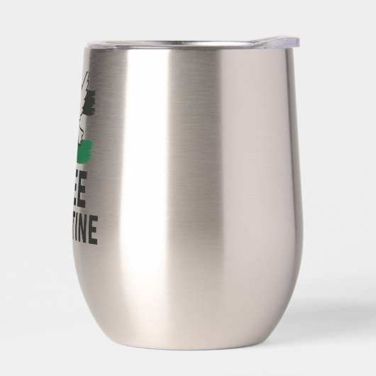 bouteille d'eau libre palestinienne (Gauche)