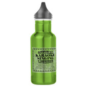Bouteille D'eau Licence de chant karaoké (Gauche)