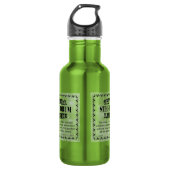 Bouteille D'eau Licence de tambour en acier (Devant)