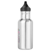 Bouteille D'eau Licorne Douce Prairie Licorne Adorable Conception (Droite)