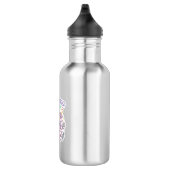 Bouteille D'eau Licorne Forest Forager Licorne Conception Graphiqu (Droite)