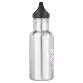 Bouteille D'eau Licorne Forest Forager Licorne Conception Graphiqu (Gauche)
