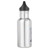 Bouteille D'eau Licorne Mathicorne Mode Charmant Fond Blanc D (Gauche)
