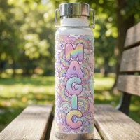 Licorne Mignonne Kawaii Arc-en-ciel Pastel Magique