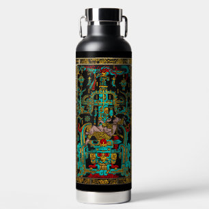 Bouteille D'eau Lid of Great Tomb of Pakal - Astronaut Palenque