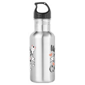 Bouteille D'eau Life is Better With a Cat quote slogan (Dos)