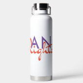 Bouteille D'eau Lifeline to Human Rights (Plage)