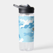 Bouteille D'eau Light Blue Camouflage Pattern (Droite)