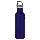 Bouteille D'eau Ligne bleue mince (Dos)