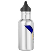 Bouteille D'eau Ligne bleue mince (Gauche)