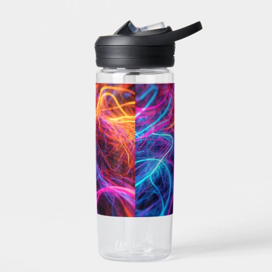 Bouteille D'eau Lignes de néon (Gauche)