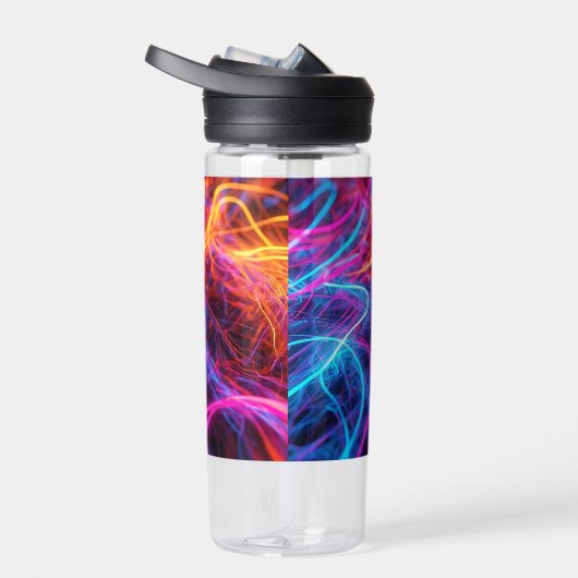 Bouteille D'eau Lignes de néon (Droite)