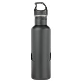 Bouteille D'eau Ligue de Justice | Symbole de batman métallique (Dos)