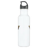 Bouteille D'eau Ligue de Justice | Symbole métallurgique Wonder Wo (Dos)