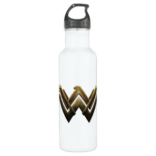 Bouteille D'eau Ligue de la justice  Symbole Metallic Wonder Woman