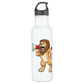 Bouteille D'eau Lion avec microphone (Devant)