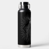 Bouteille D'eau Lion avec monogramme de couronne (Avant)