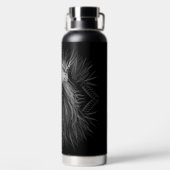 Bouteille D'eau Lion avec monogramme de couronne (Plage)