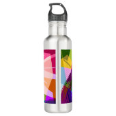 Bouteille D'eau Lion Colorful Prismatic Pop Art Design-62501 (Dos)