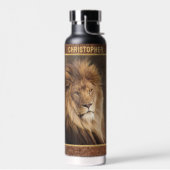 Bouteille D'eau Lion personnalisé (Gauche)