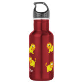 Bouteille d'eau Lions Kids avec nom (Dos)