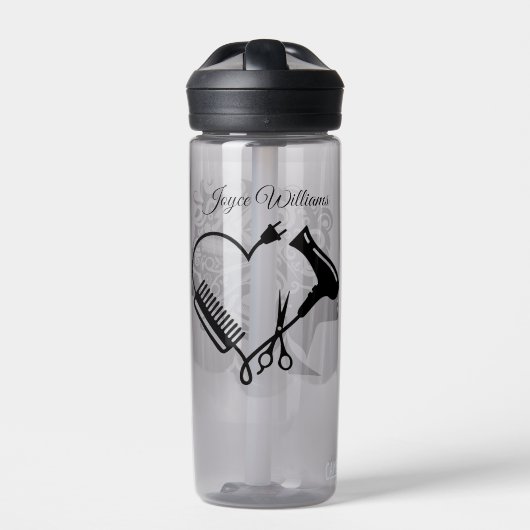 Bouteille D'eau Liste de cheveux nommée (Extérieur)