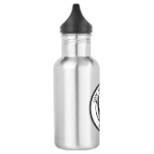 Bouteille D'eau Live Laugh Love This Funny Raccoon (Gauche)