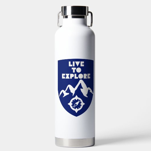 Bouteille D'eau Live to Explore Outdoors (Avant)