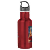 Bouteille D'eau Livraison de Noël magique (Dos)