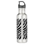 Bouteille D'eau Livres De Lecture Zebra. (Dos)