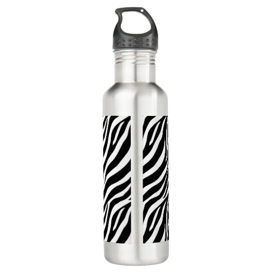 Bouteille D'eau Livres De Lecture Zebra. (Dos)