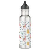 Bouteille D'eau Llama Alapaca Cute Animaux Boho Design (Droite)