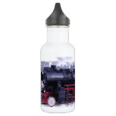 Bouteille D'eau locomotive de gare de train à vapeur (Gauche)