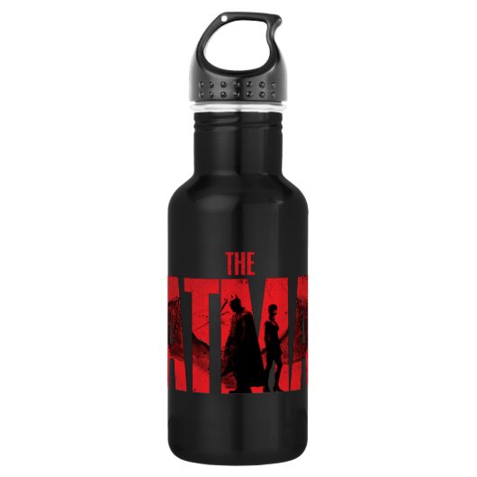 Bouteille D'eau Logo Batman & Catwoman (Devant)