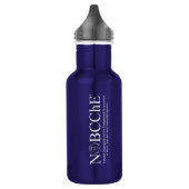 Bouteille D'eau Logo blanc NOBCChE (Gauche)