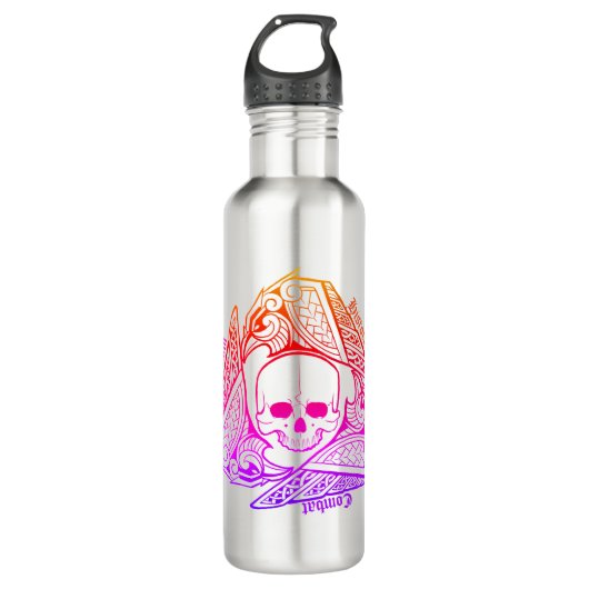 Bouteille D'eau Logo de combat historique de Mordhau (Devant)