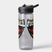 Bouteille D'eau Logo de football de nom personnalisé (Gauche)