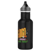 Bouteille D'eau Logo de friandise d'Halloween de Scooby-Doo (Droite)