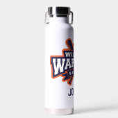 Bouteille D'eau Logo de la Ligue de baseball Wilshire Warriors (Avant)