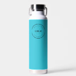Bouteille D'eau Logo de l'entreprise Site Web de code QR personnal<br><div class="desc">Faites une déclaration en gras pour votre entreprise avec le site Web de code QR personnalisé Logo d'entreprise Bouteille d'eau Turquoise. Cette bouteille d'eau professionnelle met en valeur non seulement votre logo d'entreprise, mais offre également un moyen unique et efficace d'accroître le trafic Web et le fiançailles client. Avec le...</div>